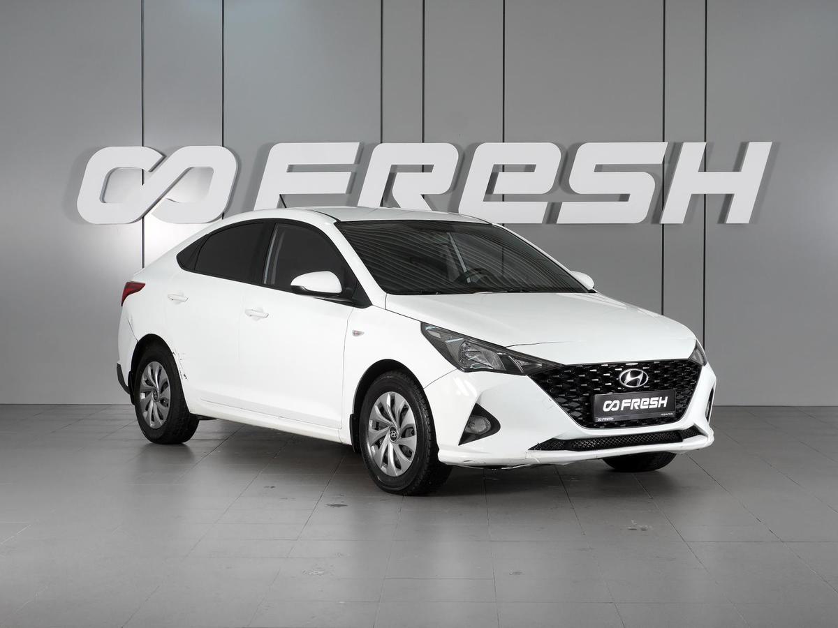 Седан Hyundai Solaris 2020 года, 1399000 рублей, Красный Пахарь