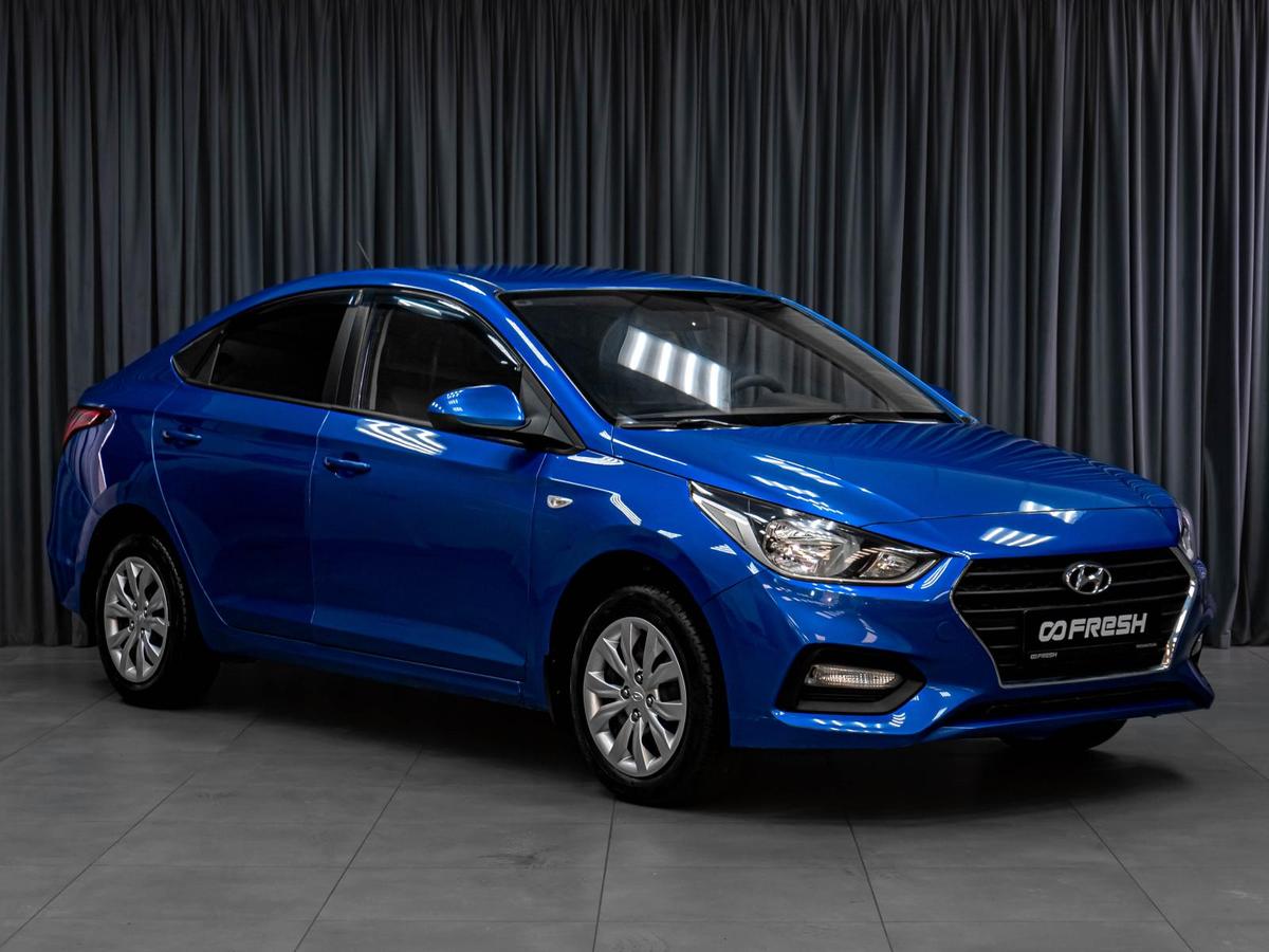 Седан Hyundai Solaris 2018 года, 1069000 рублей, Тюмень