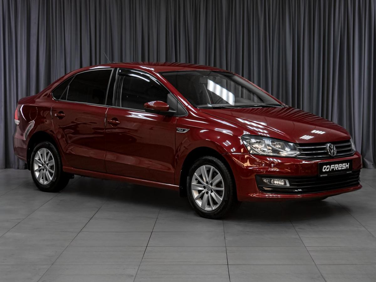 Седан Volkswagen Polo 2019 года, 1309000 рублей, Тюмень