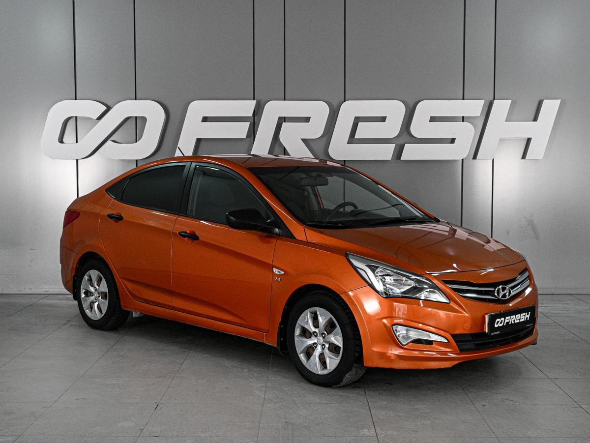 Седан Hyundai Solaris 2015 года, 1060000 рублей, Аксай