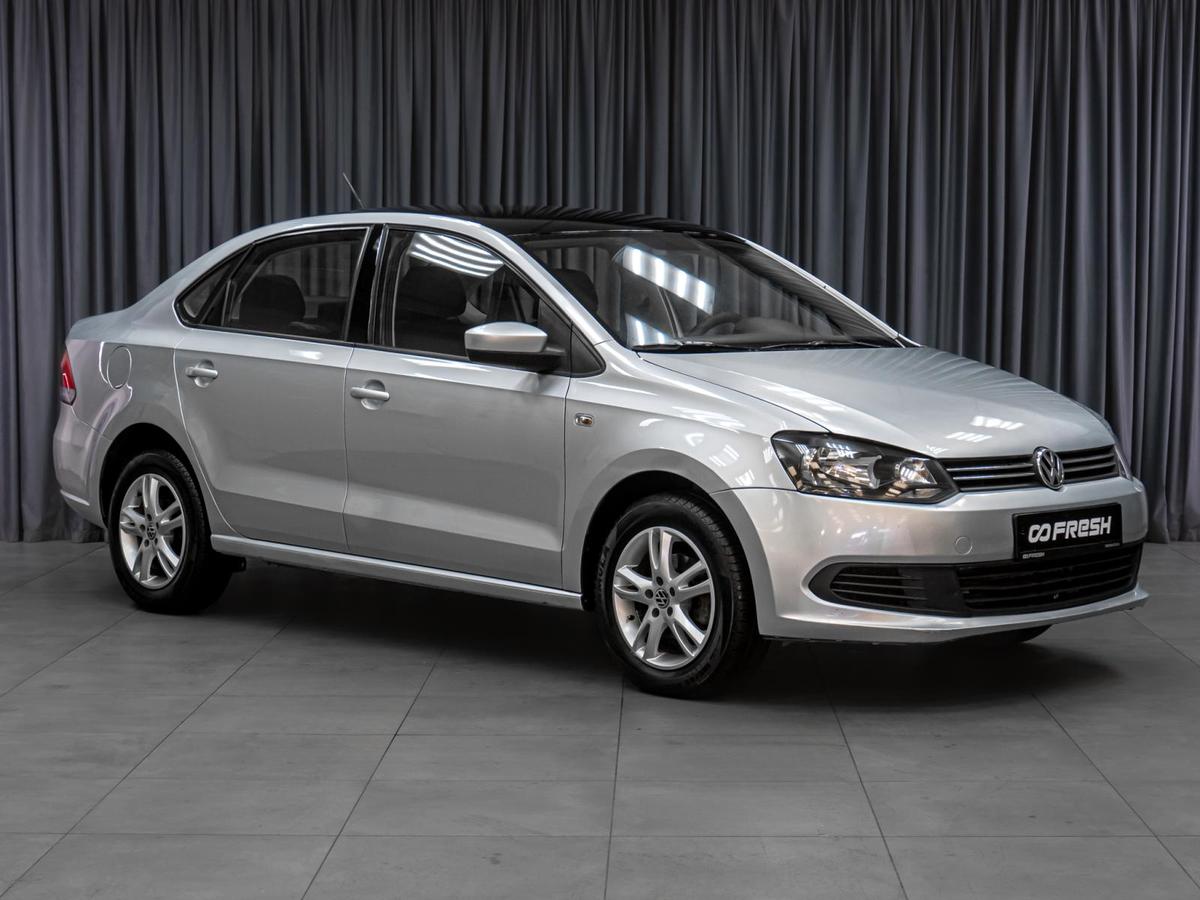 Седан Volkswagen Polo 2015 года, 879000 рублей, Тюмень