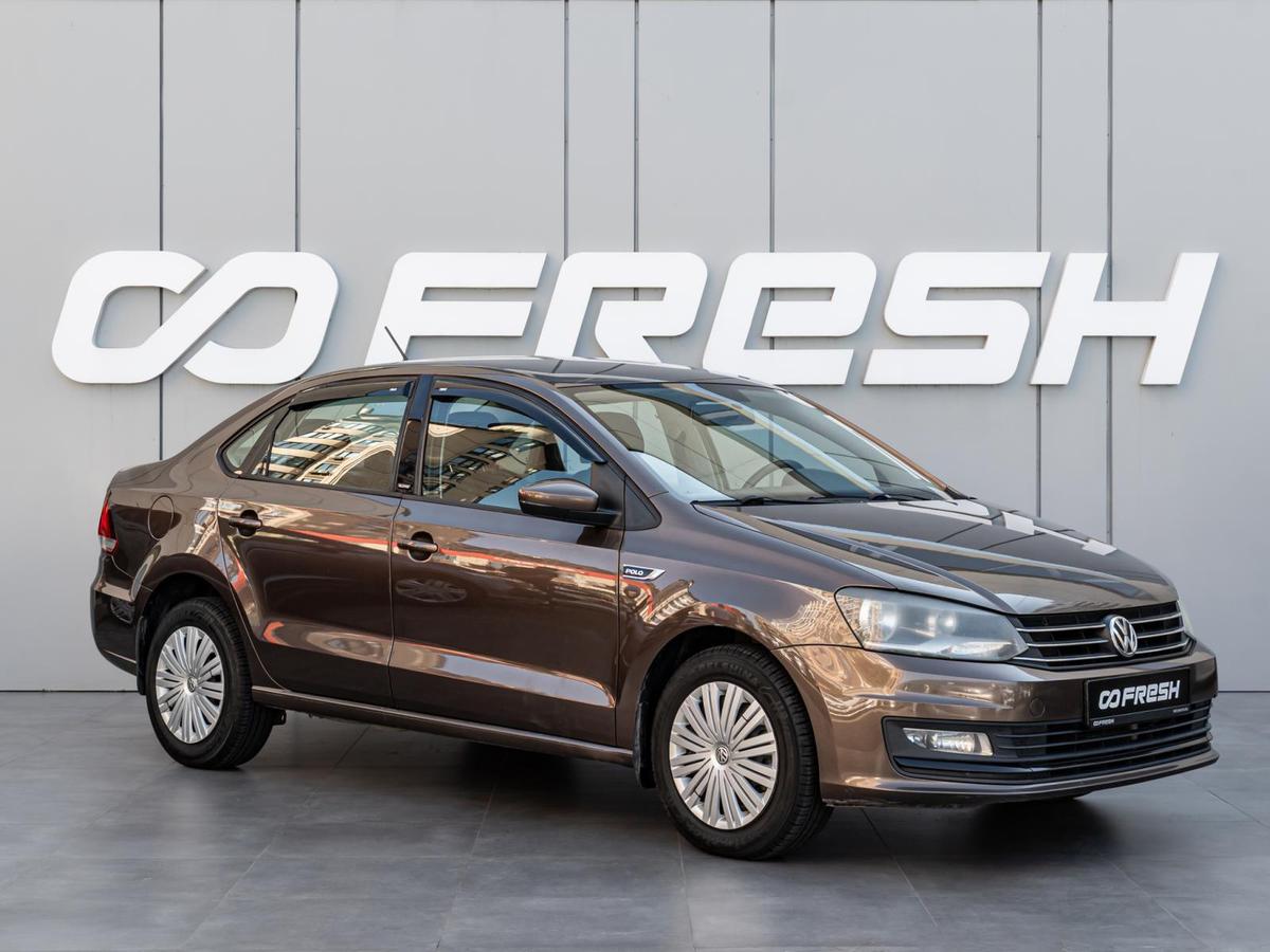 Седан Volkswagen Polo 2016 года, 1190000 рублей, Краснодар