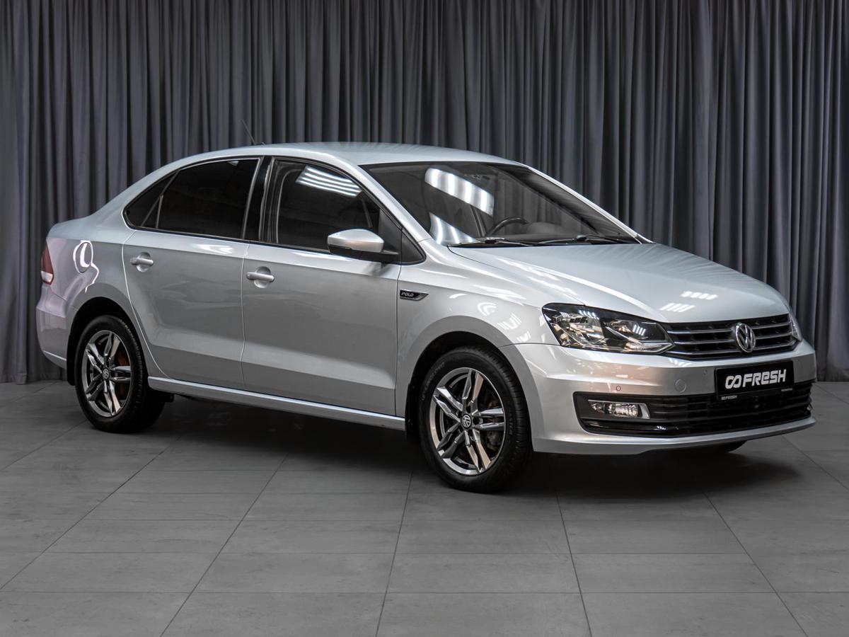 Седан Volkswagen Polo 2018 года, 1609000 рублей, Тюмень