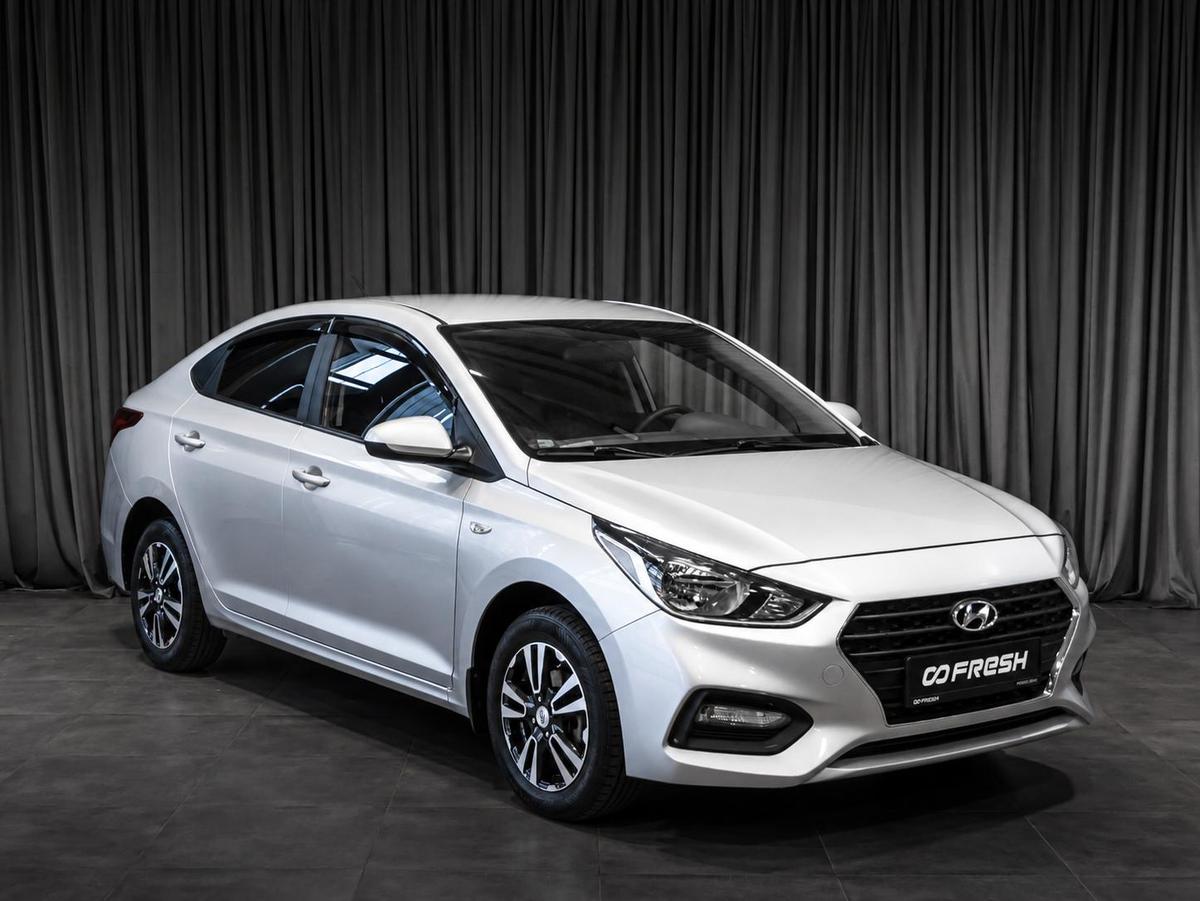 Седан Hyundai Solaris 2019 года, 1129000 рублей, Тюмень
