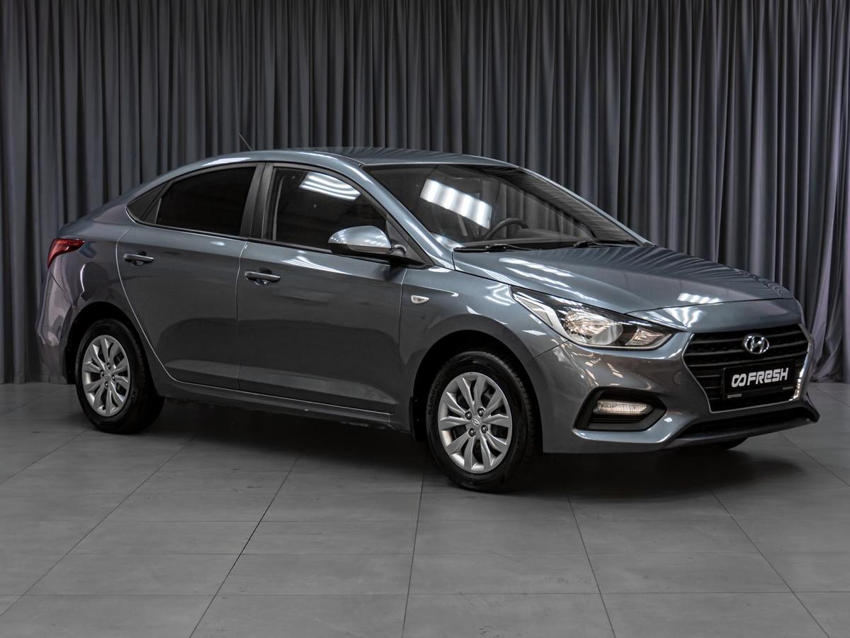Седан Hyundai Solaris 2017 года, 1128000 рублей, Тюмень