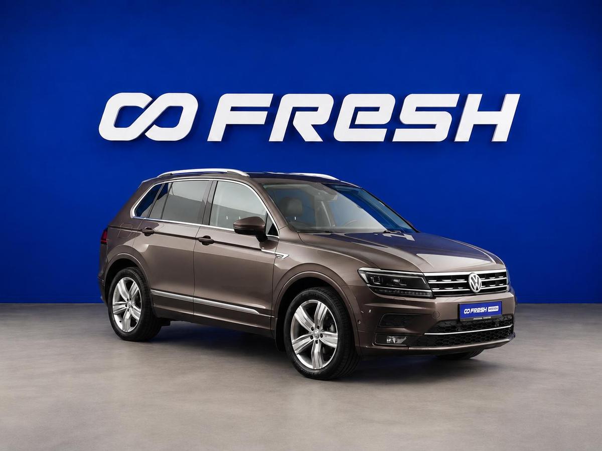 Внедорожник Volkswagen Tiguan 2018 года, 2838444 рублей, Москва