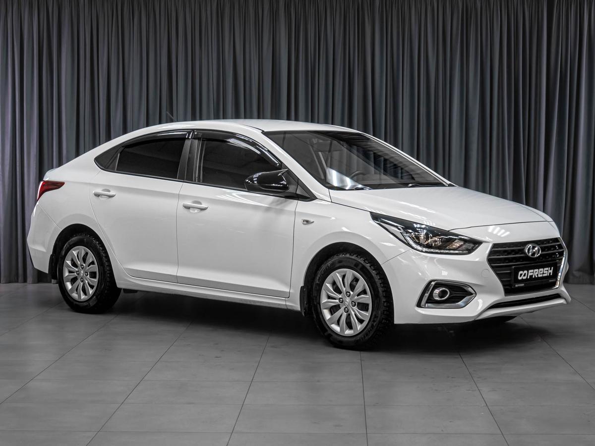 Седан Hyundai Solaris 2017 года, 1349000 рублей, Тюмень