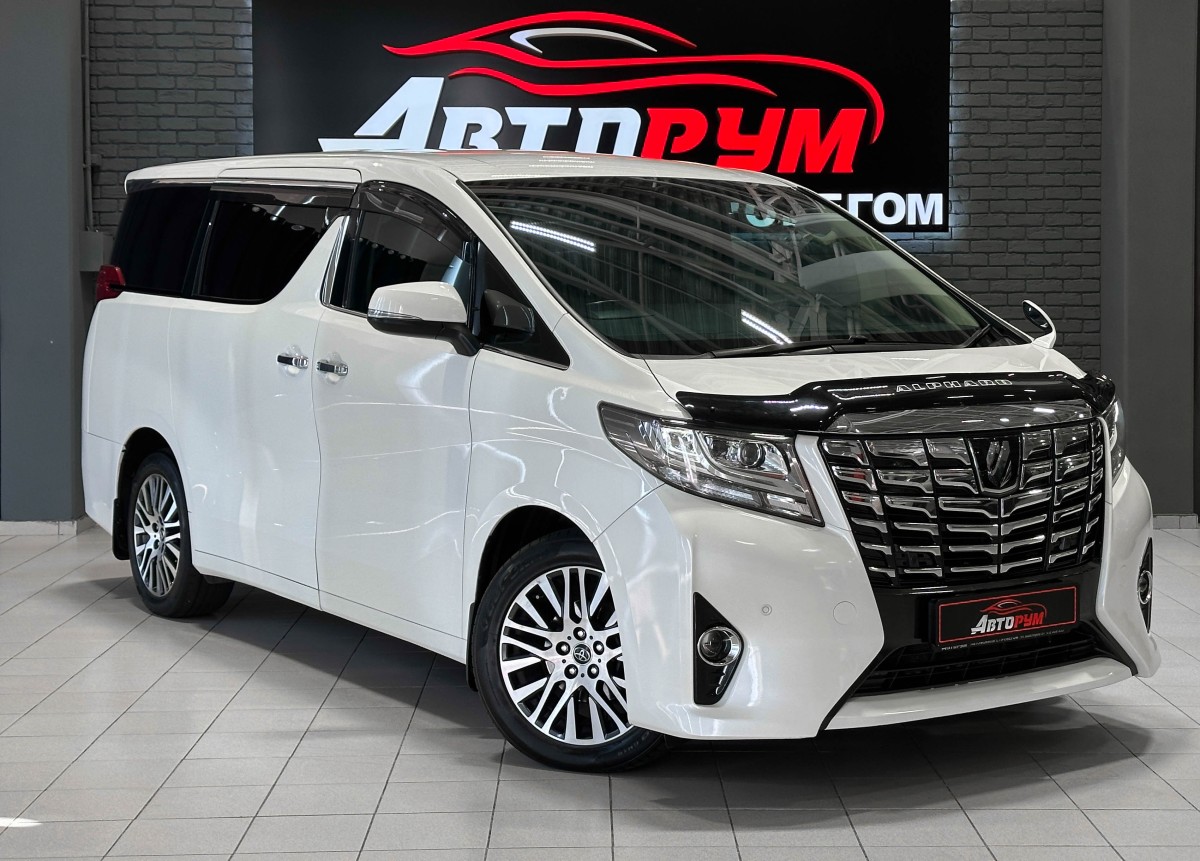 Минивэн Toyota Alphard 2017 года, 3400000 рублей, Красноярск
