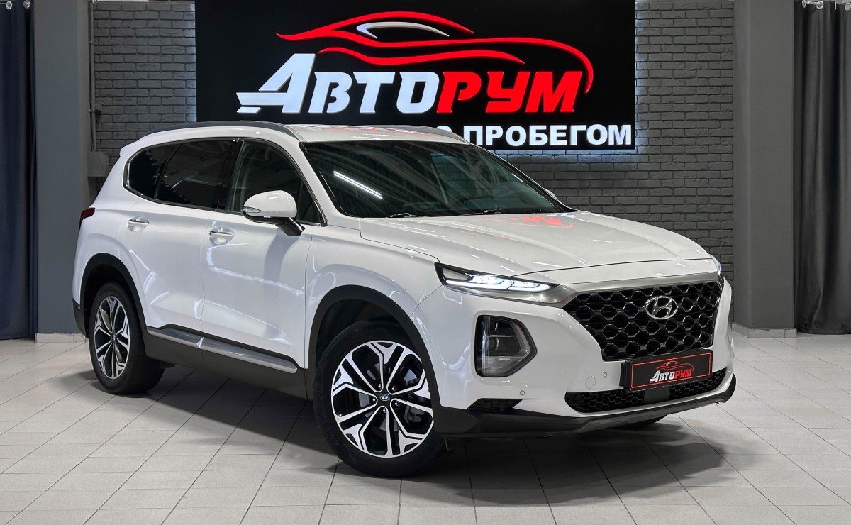 Внедорожник Hyundai Santa Fe 2019 года, 2990000 рублей, Красноярск